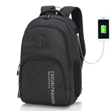 Fashion Men's Backpack Bag Male Canvas Laptop Backpack