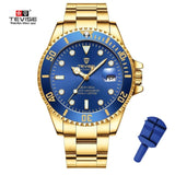 Tevise Top Brand Men Mechanical Watch