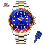Tevise Top Brand Men Mechanical Watch