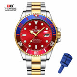 Tevise Top Brand Men Mechanical Watch